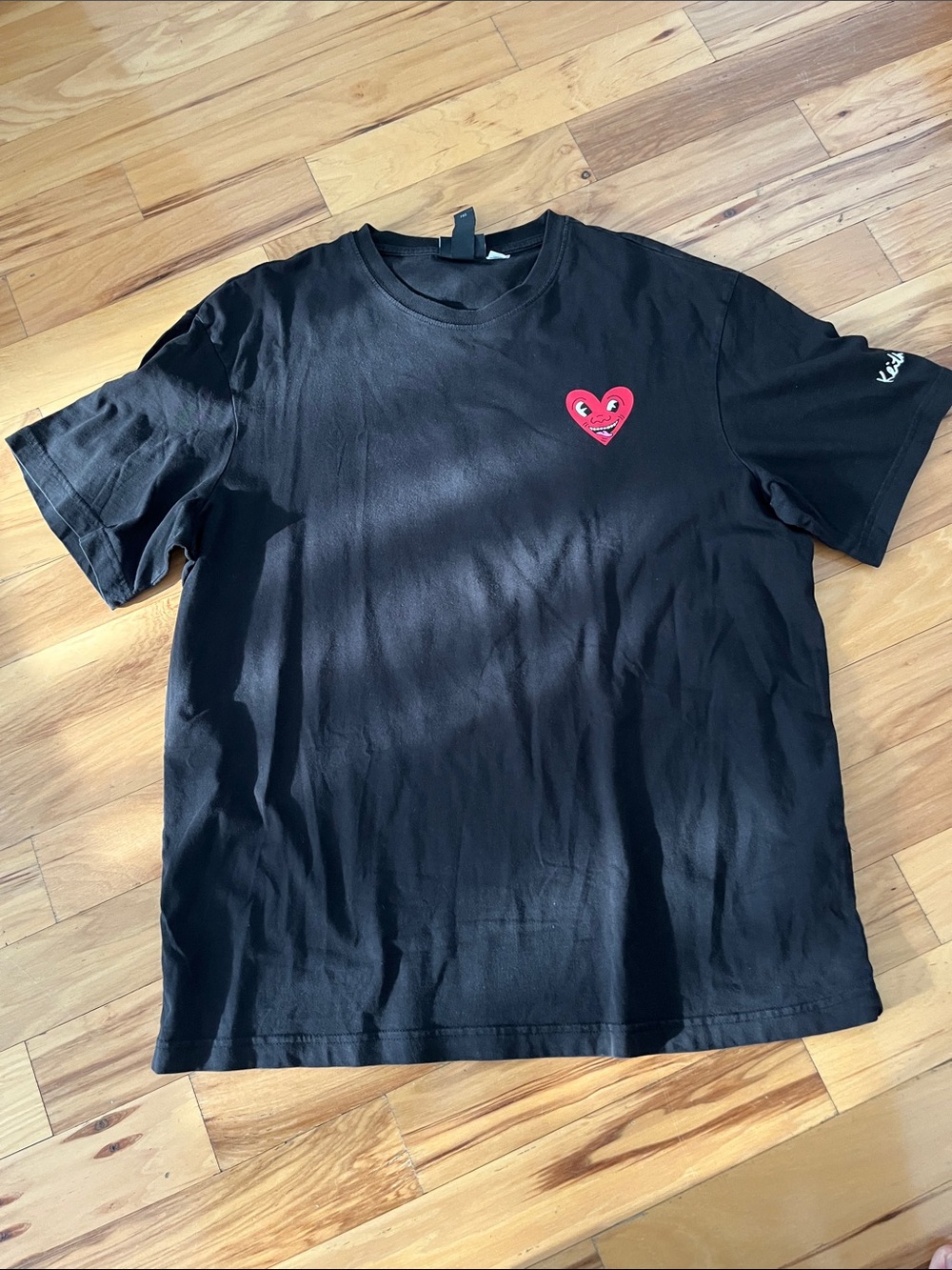 H&M Keith Haring Relaxed Fit T Shirt Large